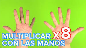 Truco De La Tabla De Multiplicar Del 8 Con Las Manos Con Imagenes Tablas De Multiplicar Aprender Las Tablas De Multiplicar Ensenar Matematicas