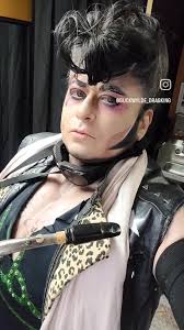 It was fun to put together my version of Eddie from Rocky Horror Picture  Show for ROCKY! by Dezi 5 at @ninesbar last week. My hair is sometimes able  to do wild stuff. I always wanted to be a cool ass ...