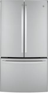 Aj madison is an authorized dealer of home appliances such as ovens, refrigerators, dishwashers, and washer and dryers. Ge Gwe23gynfs 36 Inch Counter Depth French Door Refrigerator With 23 1 Cu Ft Capacity Adjustable Spill Proof Glass Shelves Humidity Controlled Drawers Internal Filtered Ice Maker Twinchill Evaporators Showcase Leds Enhanced Shabbos