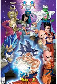 Wallpapers dragon ball z fondos de pantalla para celular hd y 4k de goku, vegeta, freezer y personajes de dragon ball super. Abystyle Dragon Ball Super Poster Universe 7 91 5 X 61 Cm 176710 Multi Coloured Amazon Co Uk Home Kitchen