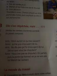 Verbe se disputer (to quarrel): Franzosisch Reflexiv Passe Compose Franzosische Grammatik