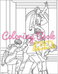 On each of the following pages, you will find an image of one famous work of art. Kpop Coloring Book A Collection Of Portraits And Dance Scenes