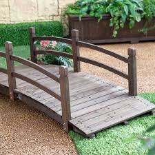 Diy Garden Bridge Simple With Low Arch Design Ideas Outdoor Project Plans Gartenbrucken Rustikale Gartendekoration Rustikaler Garten