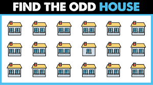 House Odd One Out Spot The Odd Home One Out Find The Difference Find The Differences Games Brain Puzzles House Games