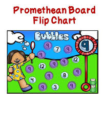Number Identification Promethean Board Flip Chart And