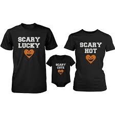 Scary Family Family Matching Shirts And Bodysuit