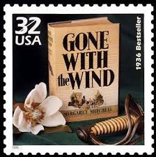 1998 Gwtw Postal Stamp Book Stamp Gone With The Wind Usa Stamps