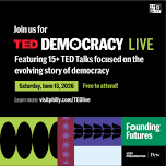 Livestream of TED Democracy Philadelphia: Founding Futures