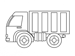 Disegno Di Un Camioncino Da Colorare