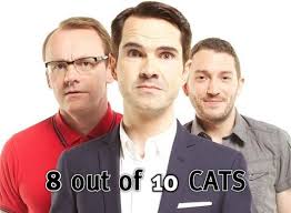 English comedian jimmy carr hoist a comedy panel show that uses statistics and a series of opinion polls as the basis for discussion. 8 Out Of 10 Cats Tv Show Air Dates Track Episodes Next Episode