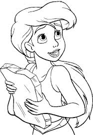 Disney princess mulan coloring book pages mulan shang mushu and crikee disney coloring book. Coloring Baby Ariel