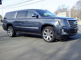 The 2019 escalade does away with two exterior colors and gains two new ones. Pre Owned 2019 Cadillac Escalade Esv Premium Luxury Suv In Westborough 264693a Herb Chambers Infiniti Of Westborough