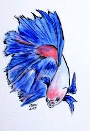 Art Doodle No 33 Betta Fish Cj Kell Art Work Paintings Prints Animals Birds Fish Aquatic Life Fish Tropical Fish Artpal An easy drawing lesson and worksheet on how to draw a beta fish. art doodle no 33 betta fish cj kell
