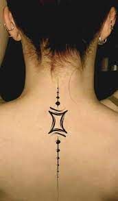 Tattoos On Neck Boy Tattoosonneck Gemini Tattoo Gemini Tattoo Designs Gemini Zodiac Tattoos