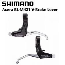 shimano acera bl m421 v brake lever set 1 par lever disc brakes lever mountain bike bicycle brake m4000 bicycle brake disc brakedisc brake lever aliexpress