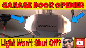 Maybe you would like to learn more about one of these? Chamberlain Lift Master Garage Door Opener Lights Stay On And Nothing Works This Could Be Why Youtube