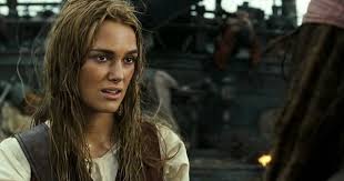 Pirates Of The Caribbean The Curse Of The Black Pearl Keira Knightley Age She Looked At Him With Disbelief And Diasapproval How Could He Lied To Her She Was His Princ Pirates Of The Caribbean Elizabeth Swann Keira Knightley Pirates
