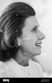 Con sua moglie barbara Foto e Immagini Stock in Bianco e Nero