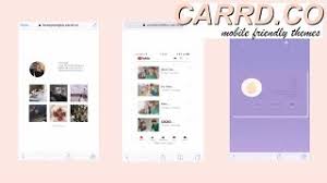 Maybe you would like to learn more about one of these? Carrd Co Mobile Friendly Themes Instagram Youtube Themes Justine Haley Youtube