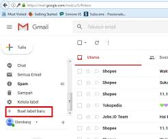 Apakah anda perlu menuliskan alamat email anda? Cara Membuat Folder Di Gmail Agar Inbox Jadi Lebih Rapi Teknologi Informasi