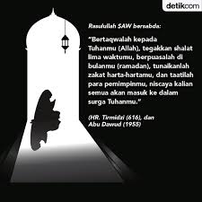 Hadits Tentang Perintah Bertakwa Sholat Puasa Dan Zakat