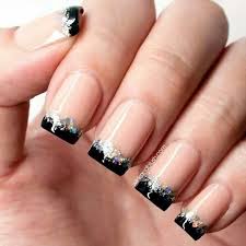 Glitter particle sizes are.008 x.008 (200 microns). 25 Elegant Black Nail Art Designs For Creative Juice