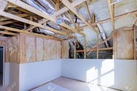 With insulation recommendations by zone/code. Gypsum Board Wall And Ceiling Interior Roof Room Home At Construction Stock Photo Picture And Royalty Free Image Image 138137988