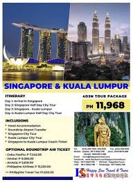 Whether you're looking for a good night's rest or a holiday to remember, there's a singapore holiday package for you—from as low as sgd 85. 4d3n Singapore Kuala Lumpur Tour Travel Services Tours For Sale In Manila Metro Manila Sheryna Ph Mobile 762600