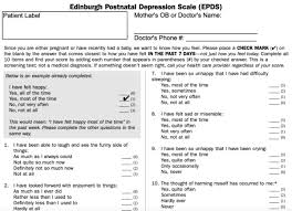 Image result for Edinburgh Postnatal Depression Scale
