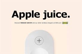 ikea uses iphone 8 launch to remind us it still makes wirelessly charging furniture latest iphone ikea ikea wireless charger
