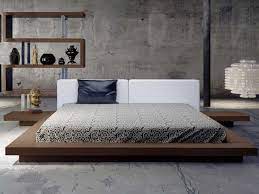 Modloft Worth White Eco Leather And Walnut California King Platform Bed In 2021 Bedroom Interior Modern Minimalist Bedroom Minimalist Bedroom Design