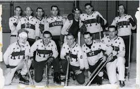 One Of The First Club Team Photos Ca 1960 Team Photos Men S Hockey Teams