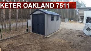 Domek narzędziowy keter artisan 9x7. Domek Ogrodowy Keter Oakland 7511 7509 Opinia Montaz Pomocne Porady Youtube