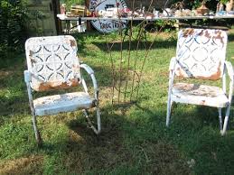 Patio furniture is available in a variety of materials. Refinishing Metal Furniture Outsiders Within
