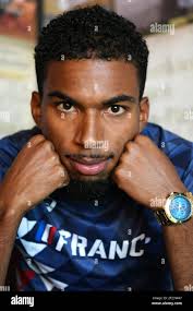 Portrait of Muhammad Abdallah Kounta during the European Championships  2018, at Club France in Berlin, Germany, Day -1,