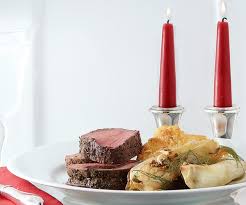 Beef tips and mushrooms are an easy but elegant dinner. An Elegant Christmas Dinner Made Ahead Finecooking