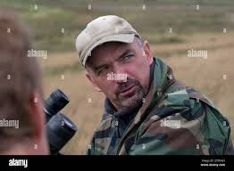 Chris Heard birdwatcher Suffolk UK Stock Photo