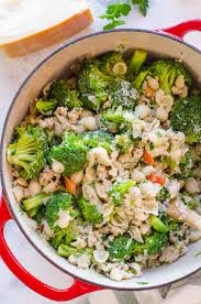 Ground Turkey And Broccoli Pasta One Pot Healthy Ground Turkey Recipes