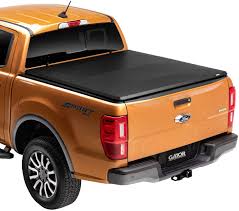 Amazon Com Gator Etx Soft Tri Fold Truck Bed Tonneau Cover 59317 2019 Ford Ranger 5 Bed Made In The Usa Automotive