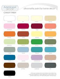 Americana Paints Color Chart Acrylic Paint Colors