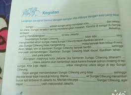 Jawaban Nya Apa Ya Mata Pelajaran Plbj Penerbit Buku Arya Duta Bab 1 Kali Bersih Halaman 8 Brainly Co Id