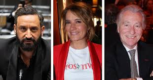 Photo Cyril Hanouna Pascale de La Tour du Pin et William Leymergie ...