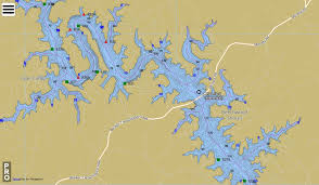 Free Smith Mountain Lake Online Map With Depths And Channel