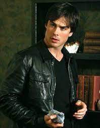 Pin De Julieta Pinardi En Men S Leather Jackets Celebridades Adolescentes Daimon Salvatore Celebridades