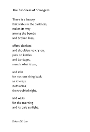 Brian Bilston On Twitter Stranger Quotes Kindness Of Strangers Influence Quotes