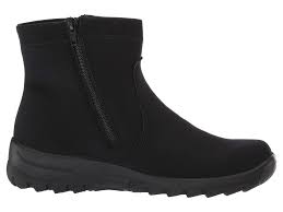 Rieker Z7161 Eike 61 Women S Black Boots 7m Us 38 Eu Walmart Com