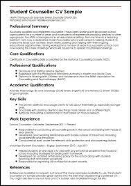 Start creating your cv in minutes by using our 21 customizable templates or view one of our handpicked teacher examples. Student Counsellor Cv Example Myperfectcv