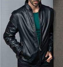 Perfectionist Street Style In Black Color Concocted From Pure Leather Men Biker Jacket Jacket Style Leather Jacket Style Leather Jacket Men