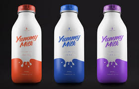 Concept Yummy Milk Milk Packaging Energy Drinks Packaging Beverage Packaging