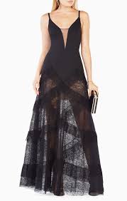 Avaline Pleated Gown Bcbg Evening Dress Pleated Tulle Skirt Cocktail Evening Dresses